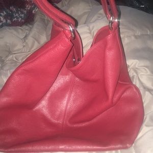 Red Leather Pocketbook